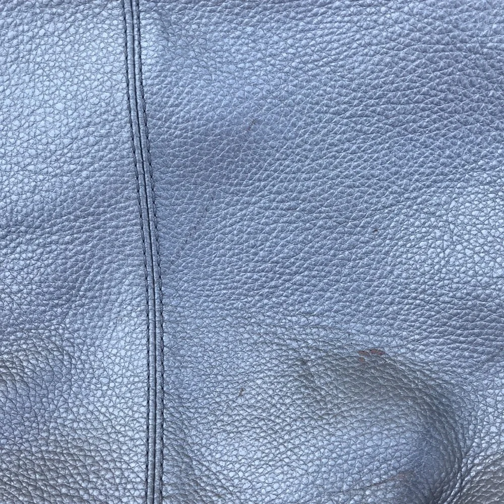 Coach Silver Metallic Hobo F15064